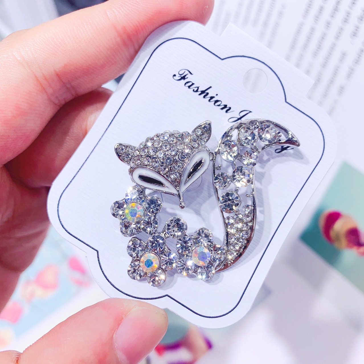 Event Suppliers - Ladies Brooch Women's Simple Fashion Fox