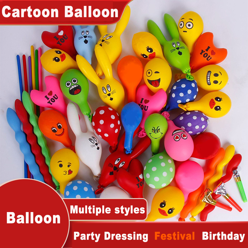 Cartoon Animal Duck Rabbit Hel - Balloon Pump Hand 评论和价格