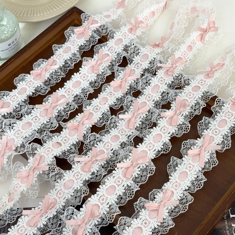 4.5M Lace Fabric Bow Pleat Lol - Event Suppliers 评论和价格