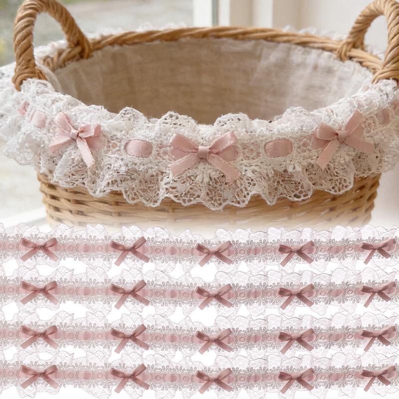 4.5M Lace Fabric Bow Pleat Lol - Event Suppliers 评论和价格