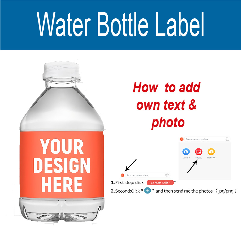 Custom Water Bottle Label, Per - Event Suppliers 评论和价格
