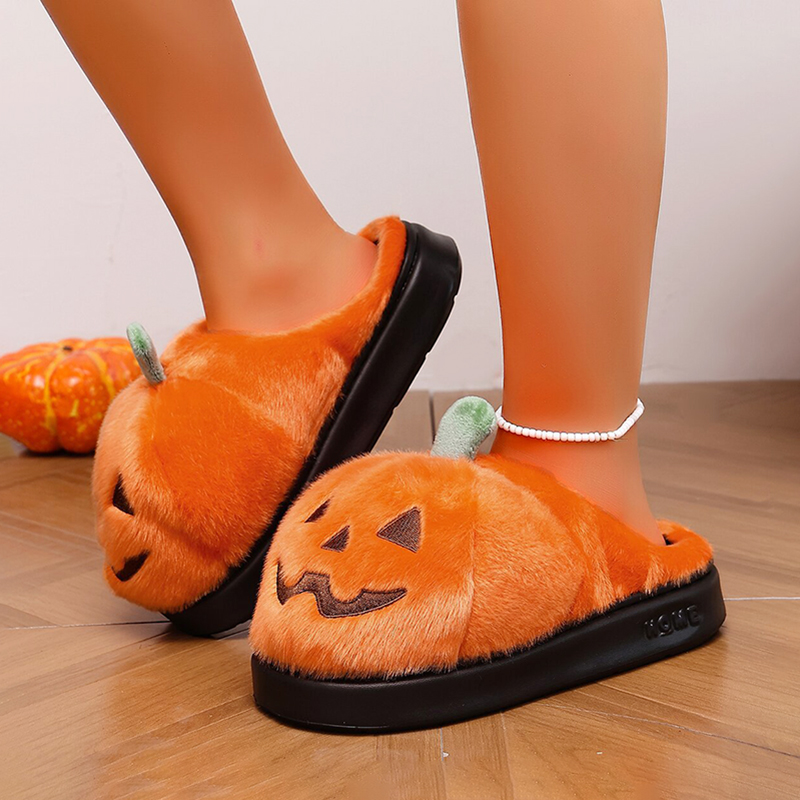 Halloween 3D Pumpkin Plush Sli - Eve Party 评论和价格